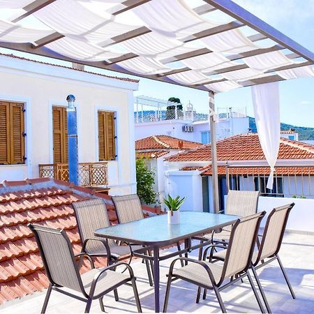 La Maison Plakes Rooftop Apt Szkiáthosz Kültér fotó